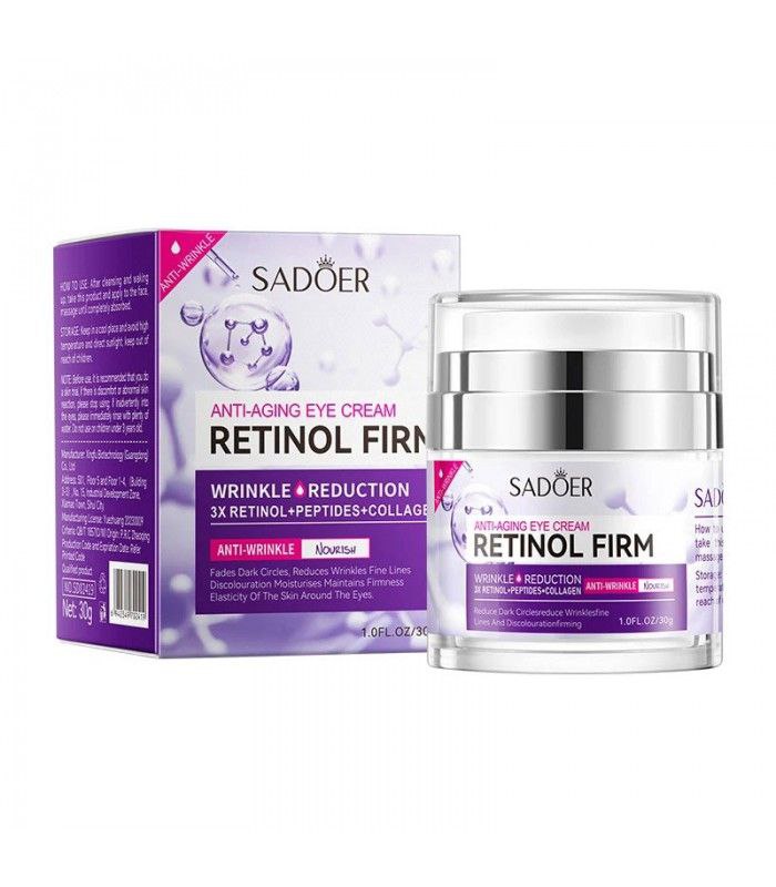 کرم دور چشم پمپی 3X رتینول سادور