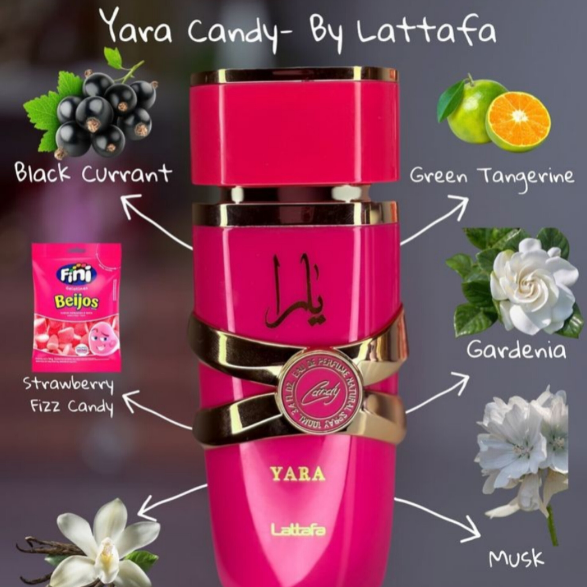 عطر زنانه لطافه یارا کندی